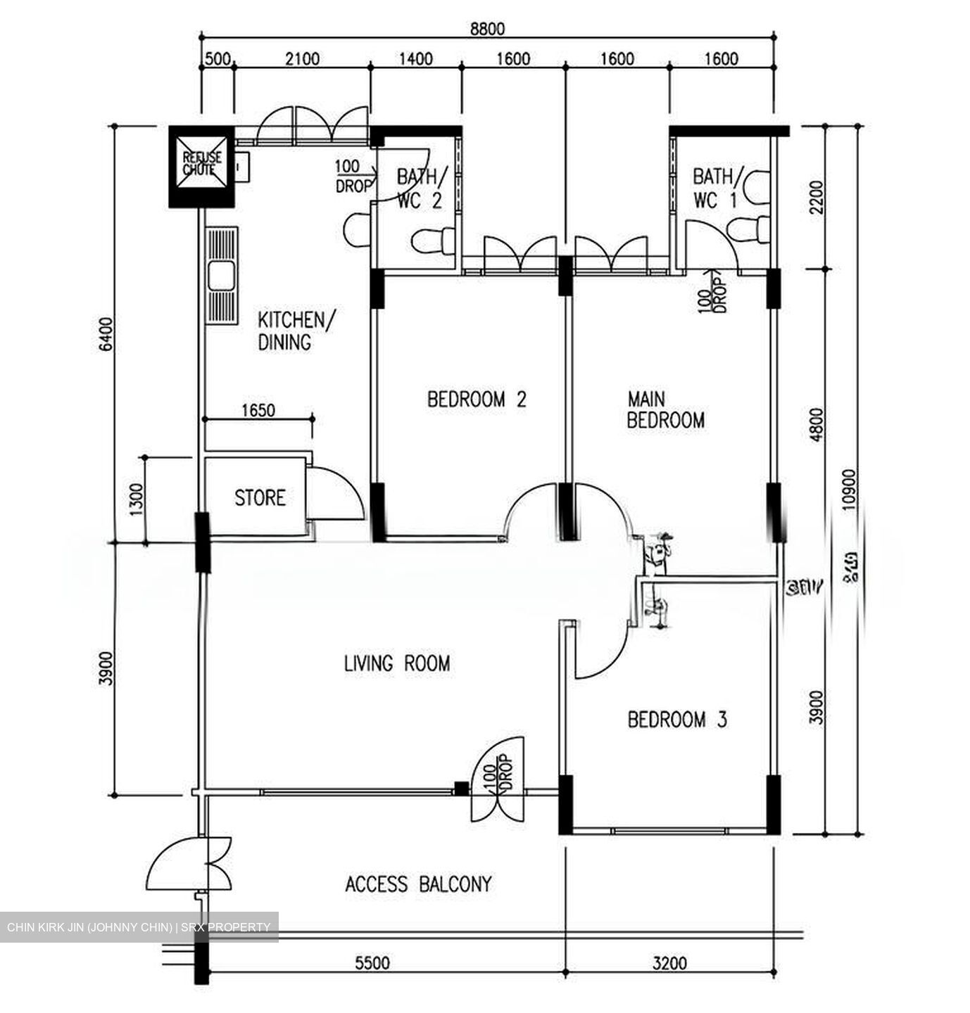 Blk 715 Chong Pang Green (Yishun), HDB 4 Rooms #524939441